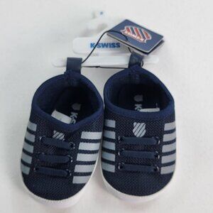 K-Swiss Navy Blue Sneakers Boys Size 3 New With Tags